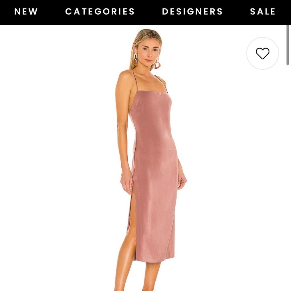 NBD Malia Midi Dress in Mauve